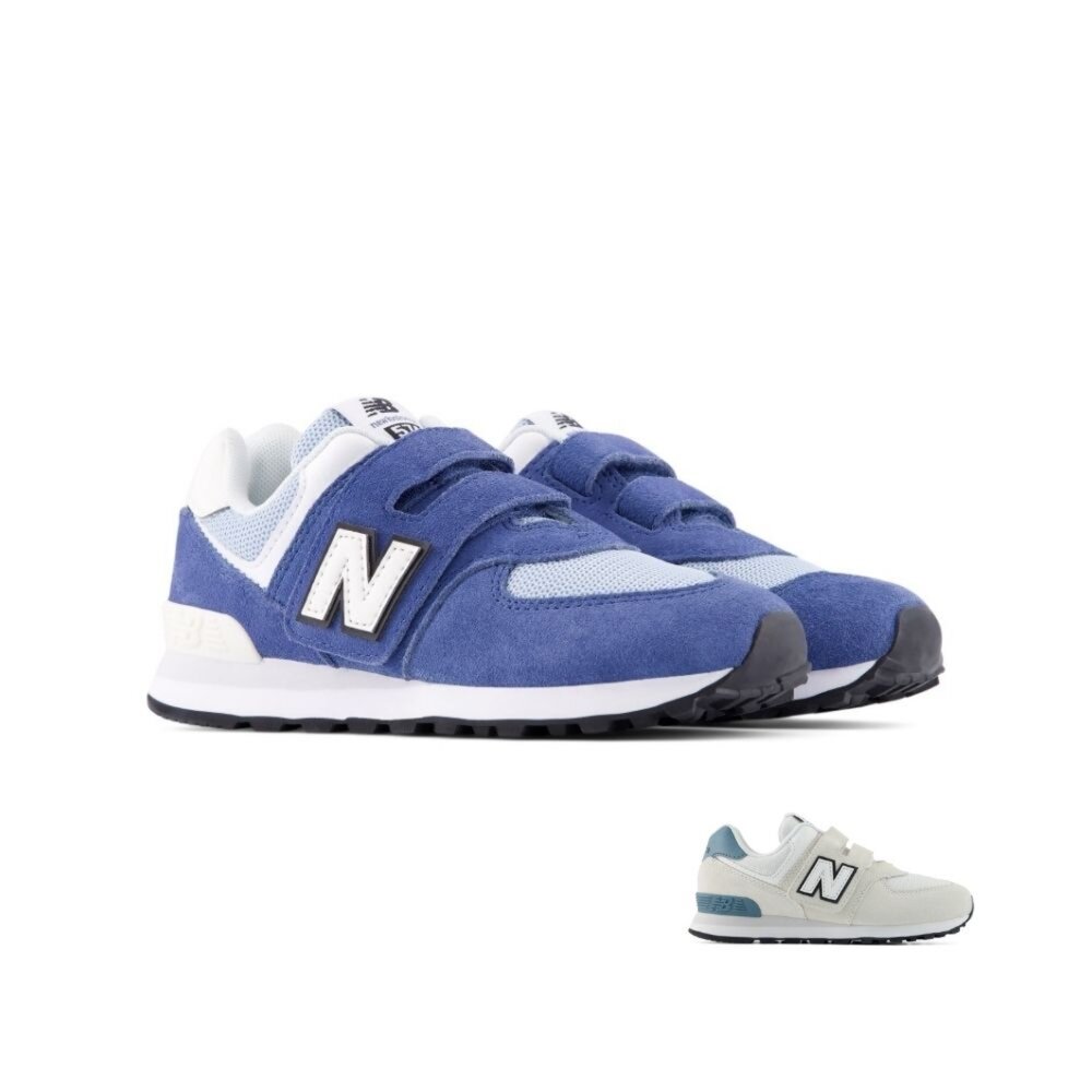 P5742I6-NEW BALANCE 紐巴倫 574 Hook & Loop 中童 慢跑鞋 運動鞋 寬楦 P5742I6