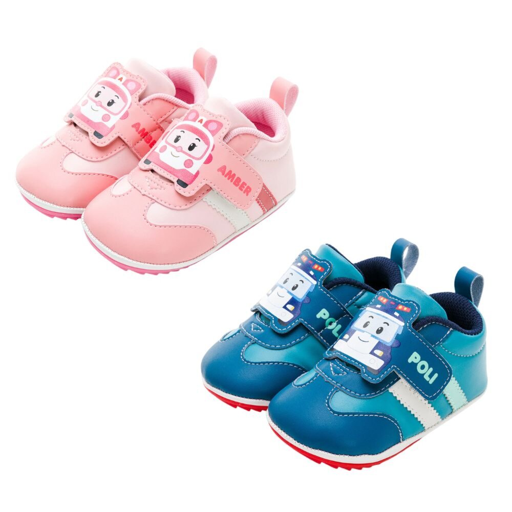 POKK3424-POLI波力 救援小英雄 安寶 寶寶鞋 POKK34246-BL POKK34243-PI