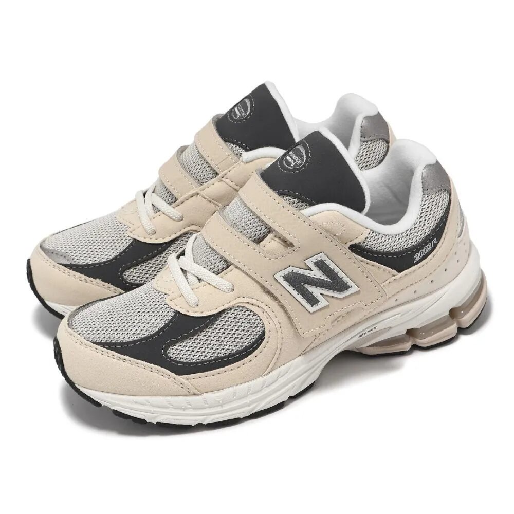 PV2002FA-NEW BALANCE 紐巴倫 2002R 中童 寬楦 砂岩 磁石灰 魔鬼氈 運動鞋 PV2002FA-W