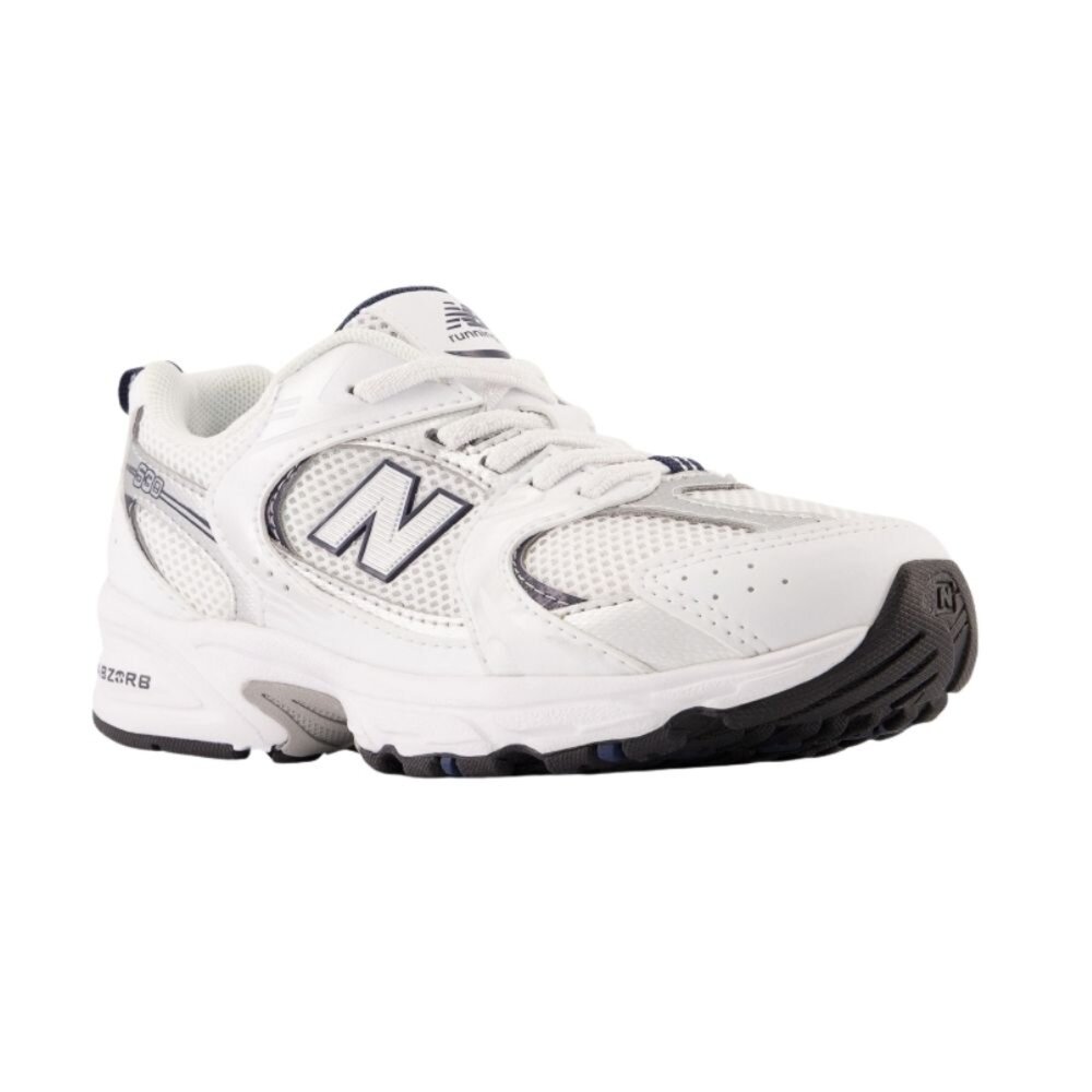 PZ530SB1-NEW BALANCE 紐巴倫 530 BUNGEE 復古 中童 大童 慢跑鞋 運動鞋 寬楦 白銀 PZ530SB1