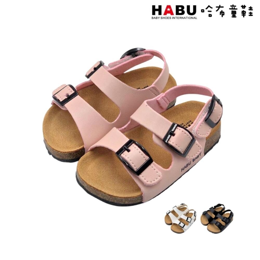 RR200-PI6-HABU哈布童鞋 涼鞋 涼拖鞋 魔鬼氈 戶外 休閒 小童 中大童 軟木 RR200-PI6/RR200W-PI