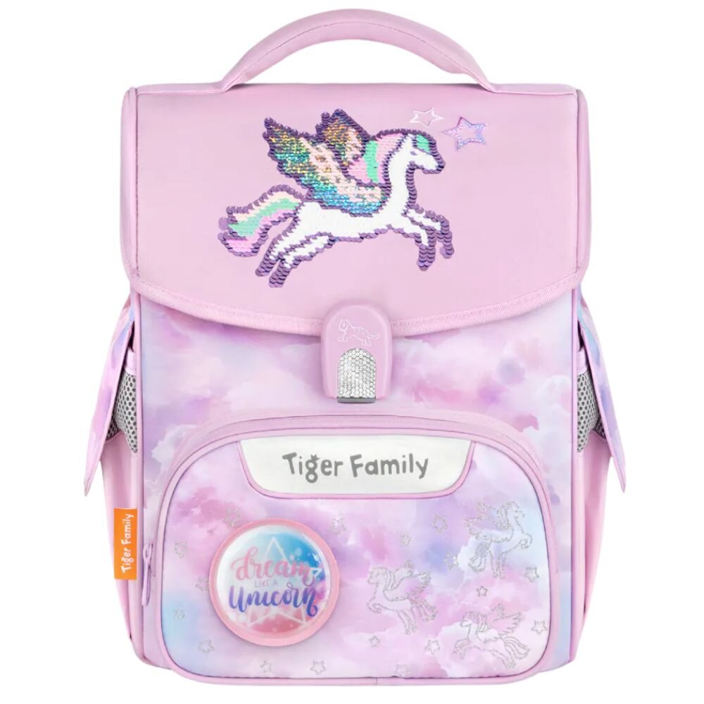TGJL-120A-Tiger Family 小學者 可放A4 超輕量護脊書包 Pro 2S 飛馬星願(亮片款) TGJL-120A