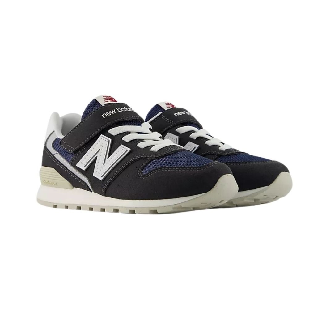 Y9963HX-NEW BALANCE 紐巴倫 996 V3 慢跑鞋 運動鞋 休閒鞋 中童 彈力鞋帶 水泥黑 Y9963HX｜哈布童鞋