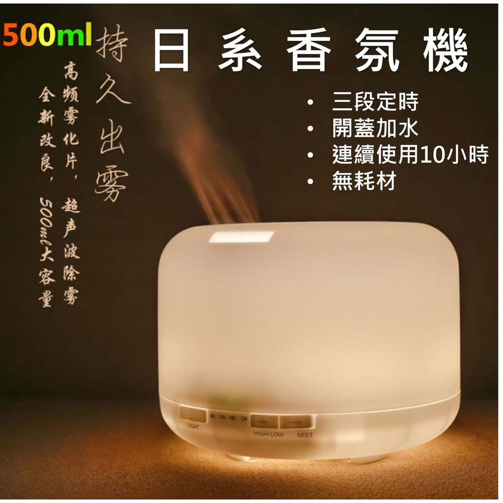 AROMA-【台灣現貨】 日系精油香氛機 薰香機 芳香 小夜燈