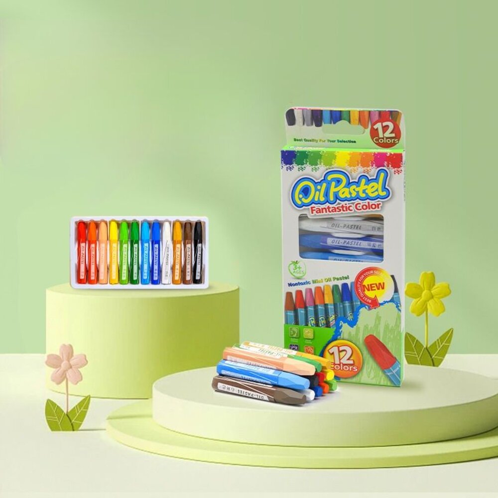 |隔日到貨 台灣出貨|超絲滑 油畫棒 重彩油畫蠟筆 外銷歐美 重彩油畫棒 畫畫 水彩筆 繪畫 暑假 丙烯-圖片-4