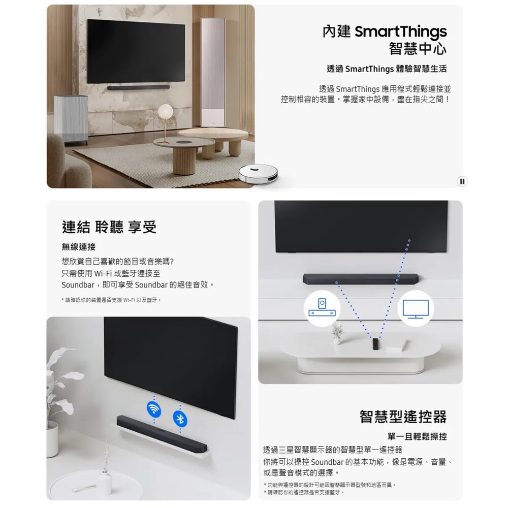 現貨隔日配 三星 Q系列家庭劇院組 HW-Q990F/ZW 11.1.4聲道-圖片-11