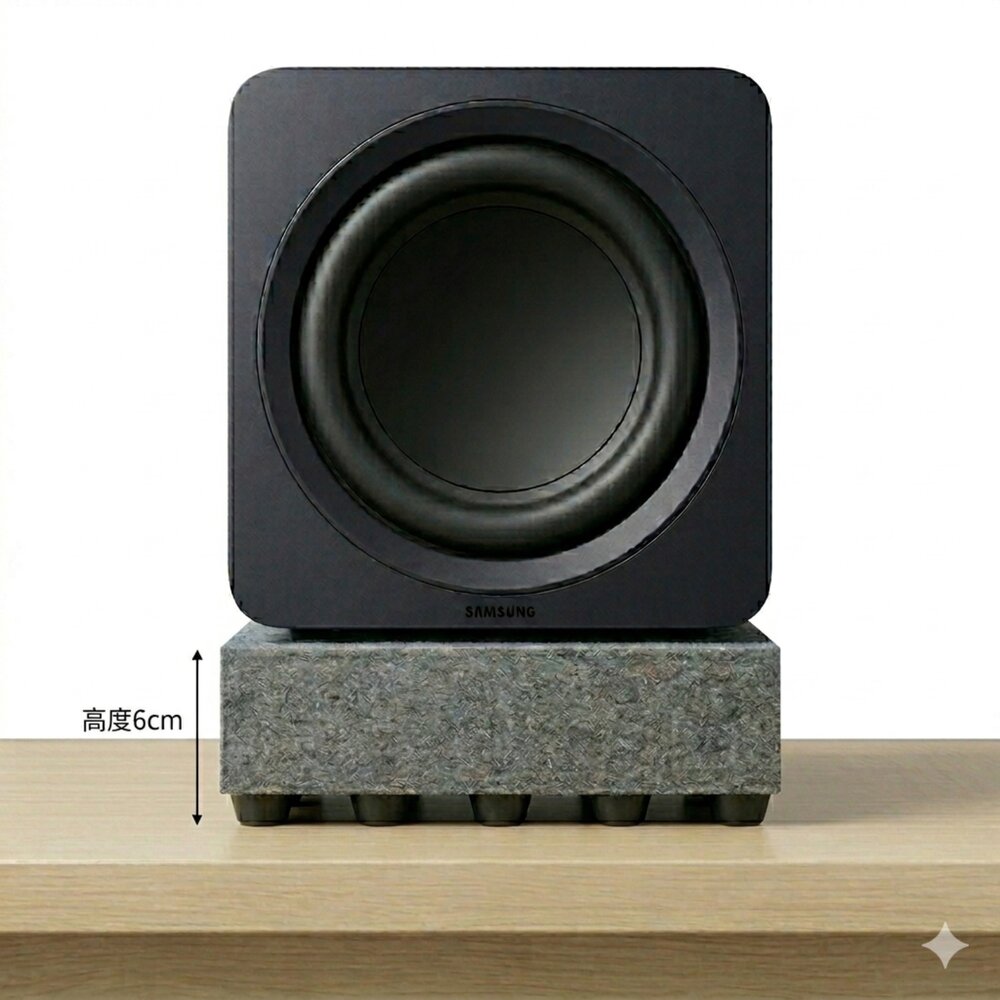 SM-1-隔日到貨 三星 Q990F專用重低音避震墊 隔音