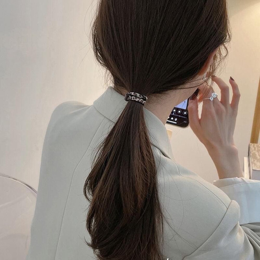 230628162949-東大門豹紋格紋超彈力髮圈 髮圈 髮繩 髮飾 髮圈 現貨 高彈力 頭繩 束髮 綁馬尾 橡皮筋 台灣現貨 韓式髮圈髮飾 彈力