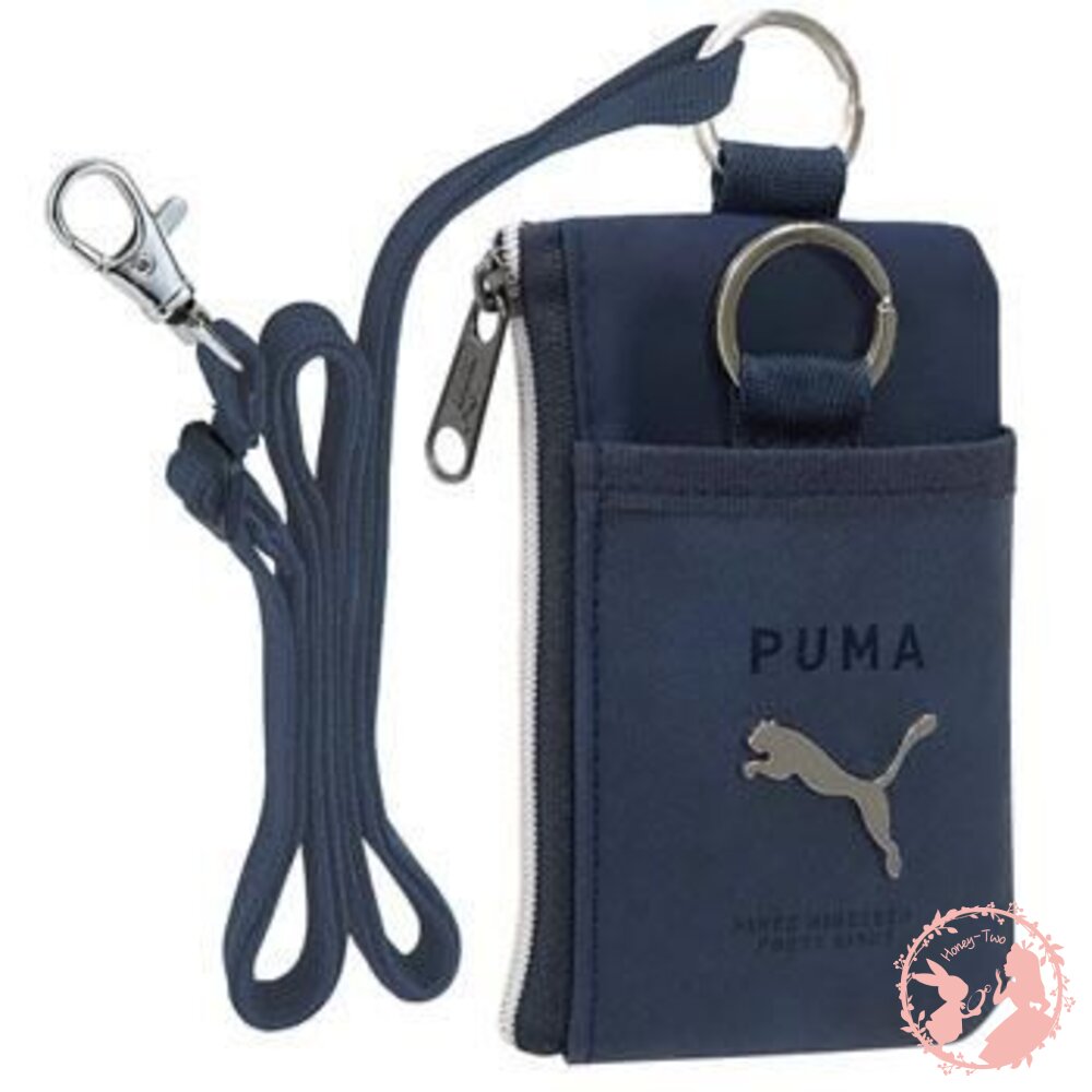  日本特價品 PUMA 手機票夾包 -海軍藍