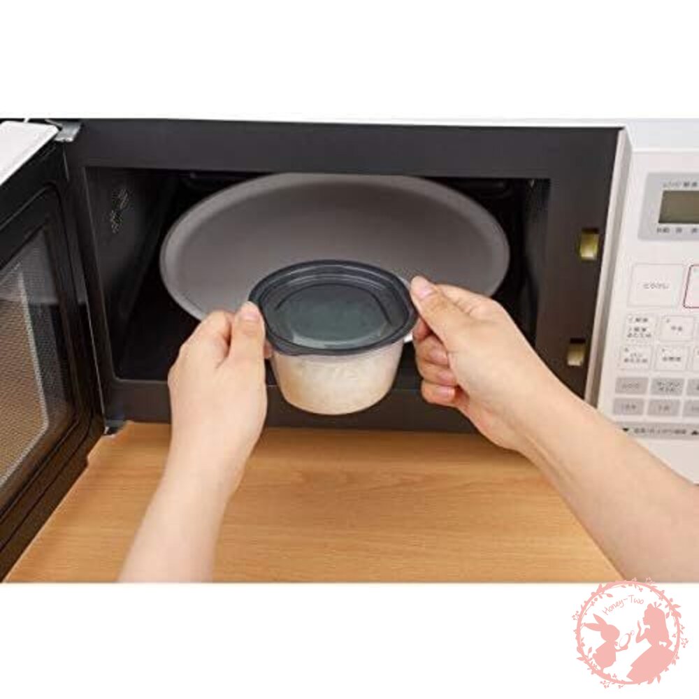 日本製 INOMATA 可微波便當盒 (2入組) 冰箱保鮮盒 透明收納盒 食物保存盒 多功能微波盒-圖片-7