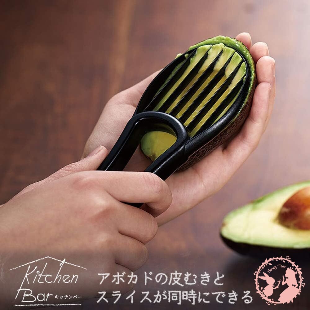 4962336612783-日本製  下村工業 3in1 酪梨avocado  牛油果專用刀 酪梨刀 水果刀 酪梨去皮刀 酪梨果肉分離刀  多功能切