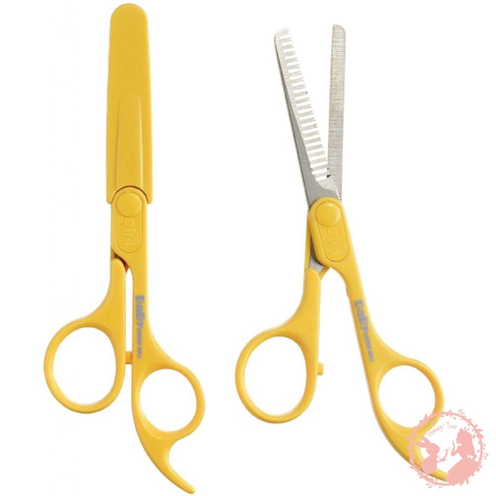 日本GREEN BELL 日本製 兒童專用剪髮剪刀/理髮 打薄 牙剪 寵物 美髮-圖片-2