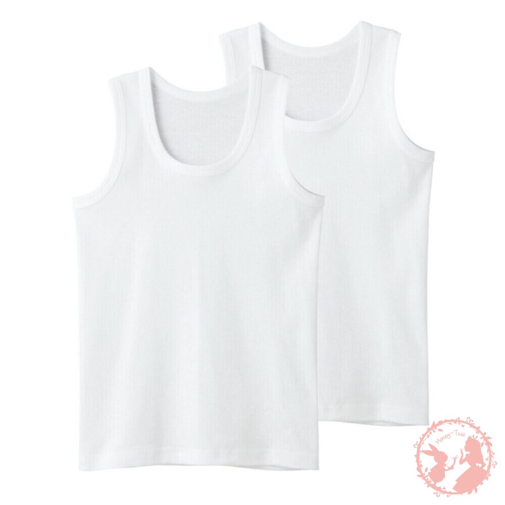 日本 GUNZE 綿100% 男童背心內衣 兩入組 日本郡是-圖片-7