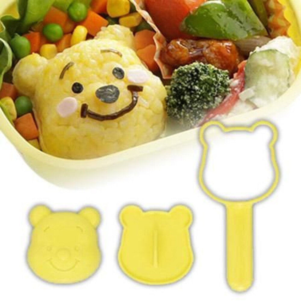 4973307084010-日本小熊維尼 POOH 迪士尼飯糰 頭型造型 壓模模具