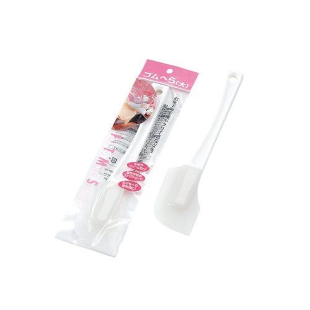 4991203133212-日本 ECHO料理 奶油 果醬 專用尼龍刮刀 (大) DIY 烘焙用具 奶油刀 果醬刮勺 刮刀 料理勺