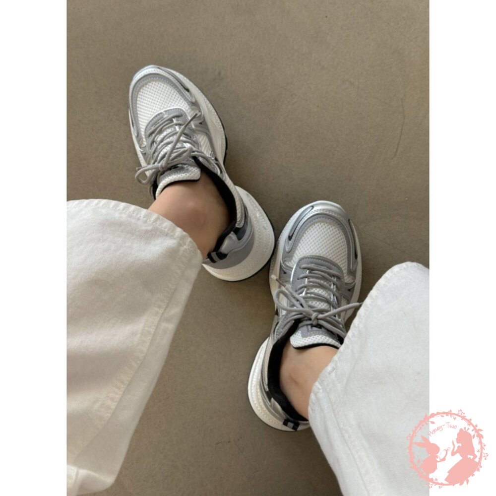 【零碼出清】韓國新款 百搭金屬鉚釘樂福鞋 23.5CM 黑色-圖片-3