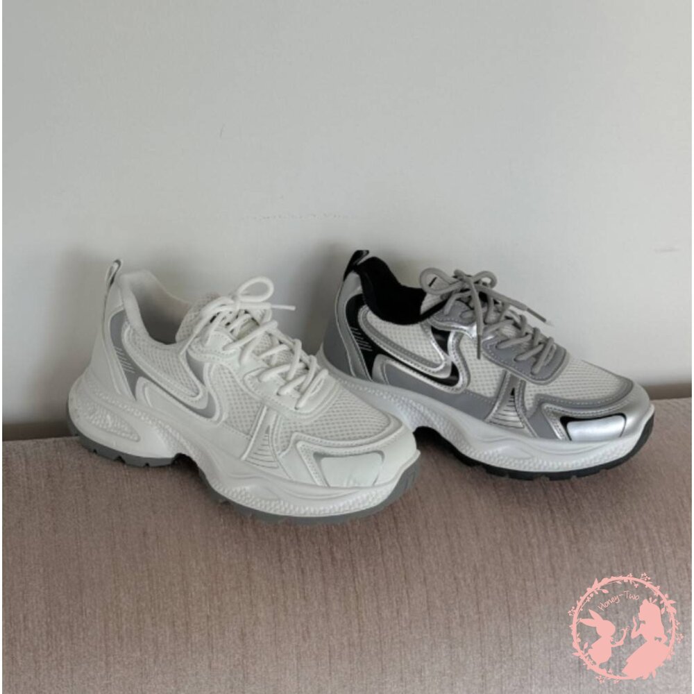 【零碼出清】韓國新款 百搭金屬鉚釘樂福鞋 23.5CM 黑色-圖片-5