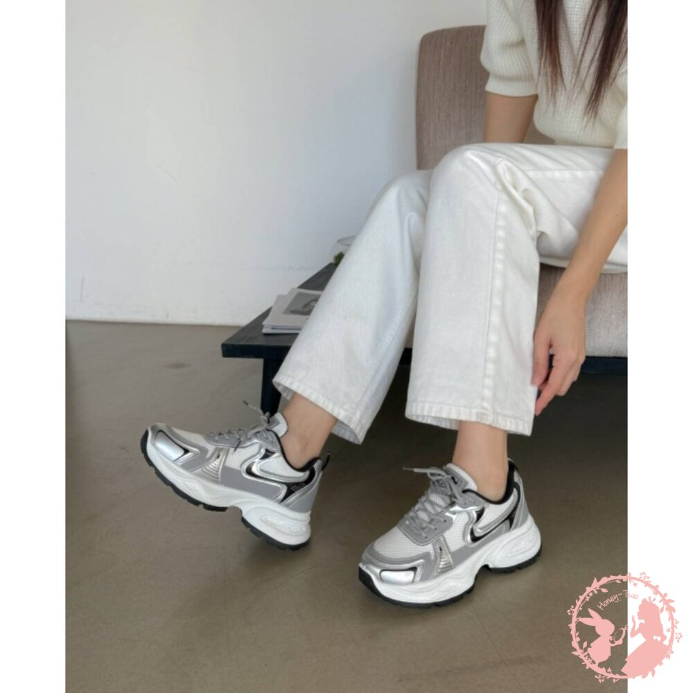 【零碼出清】韓國新款 百搭金屬鉚釘樂福鞋 23.5CM 黑色-圖片-6