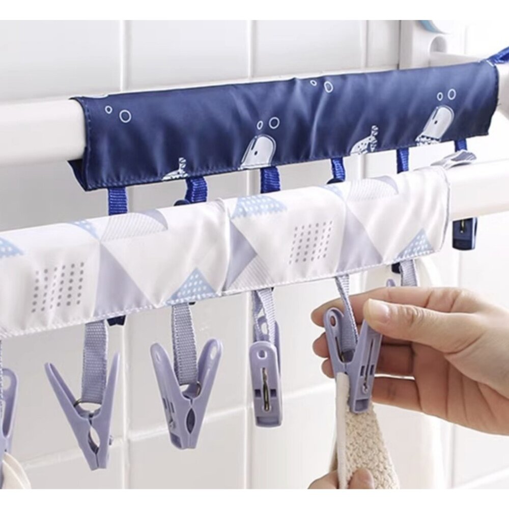 PRC-072224-高品質 旅行用６夾晾曬布衣架