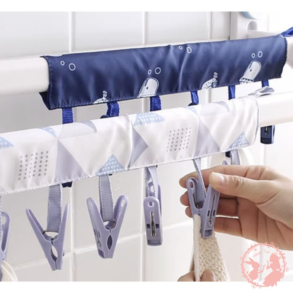  高品質 旅行用６夾晾曬布衣架