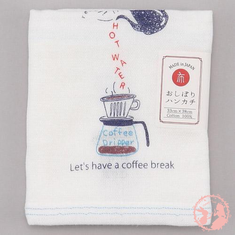 日本製 KONTEX 手繪風格 今治毛巾限量 輕柔 紗布巾 手帕/長巾/毛巾 超柔軟 二重紗 吸水性佳-圖片-1