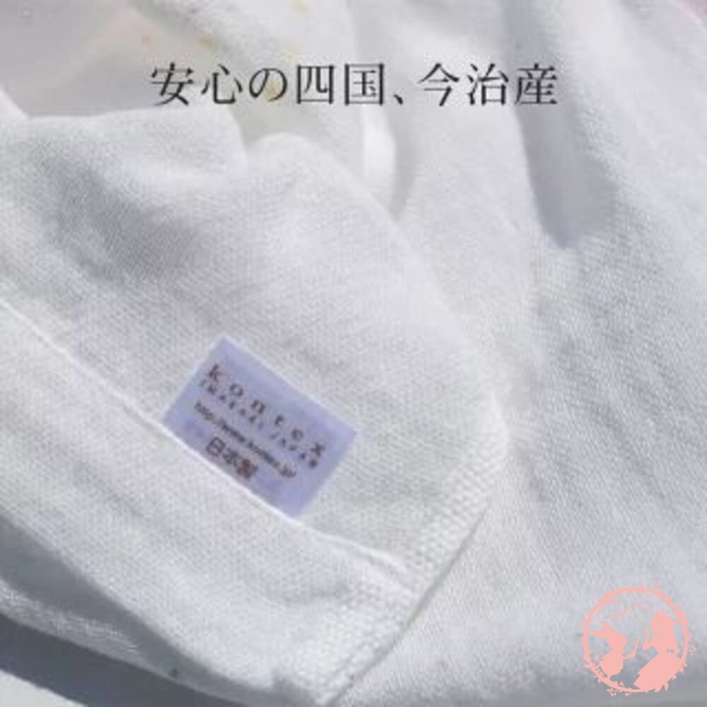 日本製 KONTEX 手繪風格 今治毛巾限量 輕柔 紗布巾 手帕/長巾/毛巾 超柔軟 二重紗 吸水性佳-圖片-10