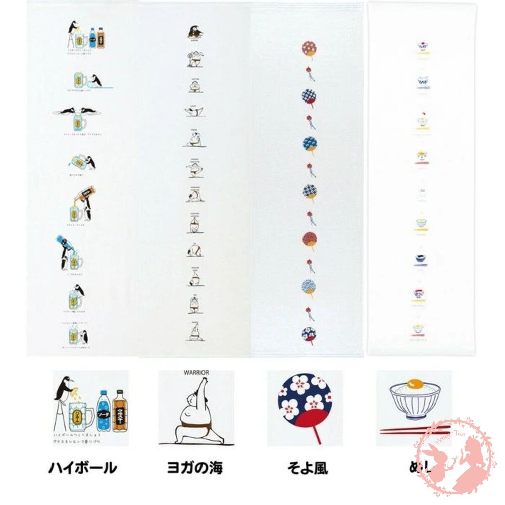 日本製 KONTEX 手繪風格 今治毛巾限量 輕柔 紗布巾 手帕/長巾/毛巾 超柔軟 二重紗 吸水性佳-圖片-8