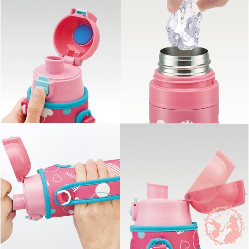 日本 Skater 超輕量不鏽鋼保冷直飲式水壺470ml(SDC4)-圖片-1