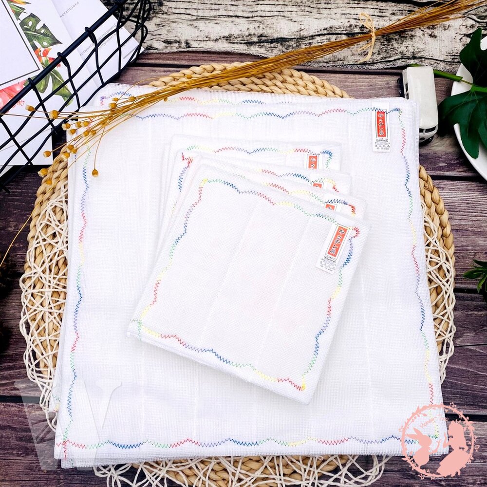 日本 CHENCO 16層木質纖維繡花洗碗布 台灣製 團購熱銷款 廚房必備 免洗劑洗碗布-圖片-1