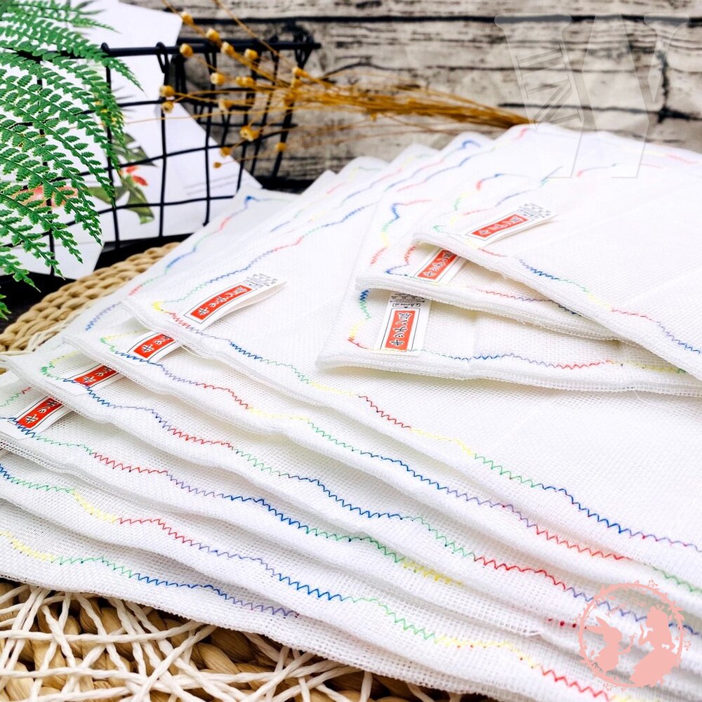 日本 CHENCO 16層木質纖維繡花洗碗布 台灣製 團購熱銷款 廚房必備 免洗劑洗碗布-圖片-2