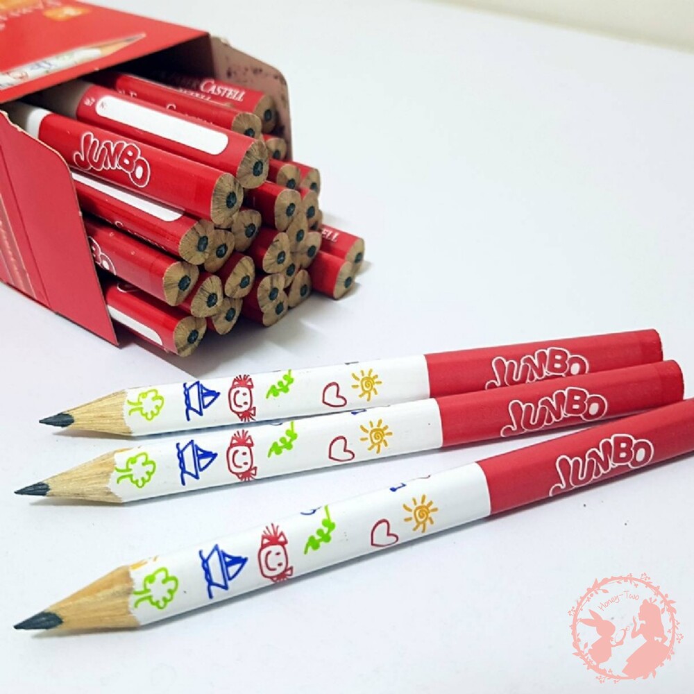 開學必備好物 ?德國輝柏短版學齡大三角鉛筆 ?現貨供應;火速出貨?-圖片-1