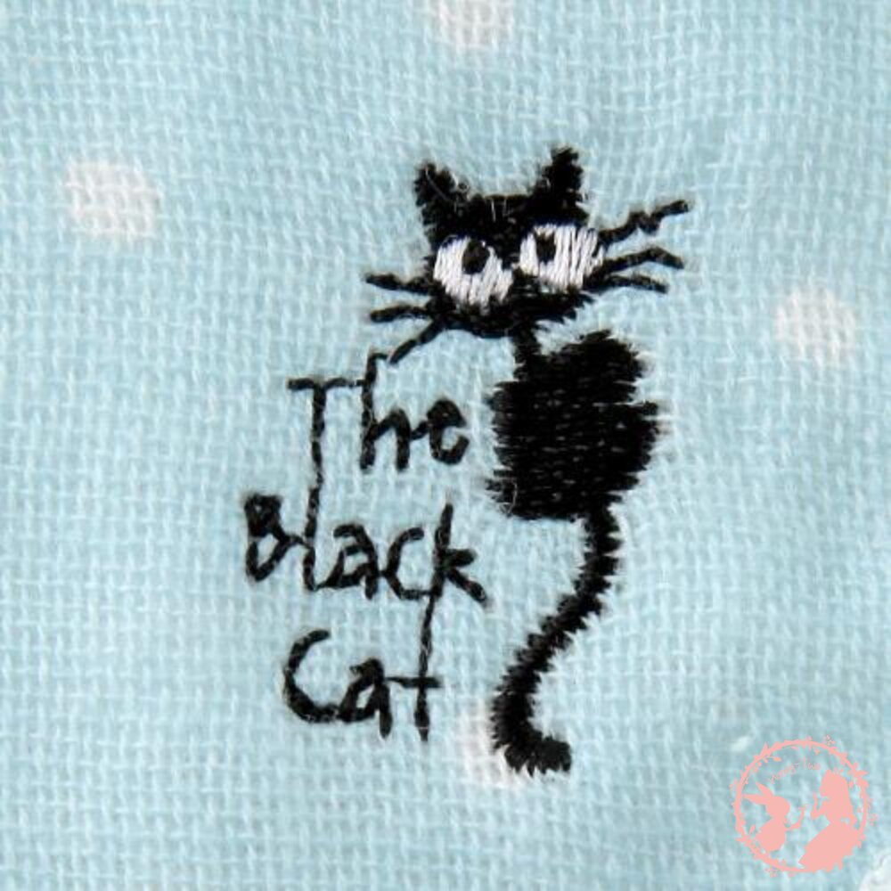 【現貨】日本製 今治 X Kontex 純棉 刺繡口水巾 小方巾 紗布毛巾 紗布巾 手帕 小毛巾 16cm-圖片-3