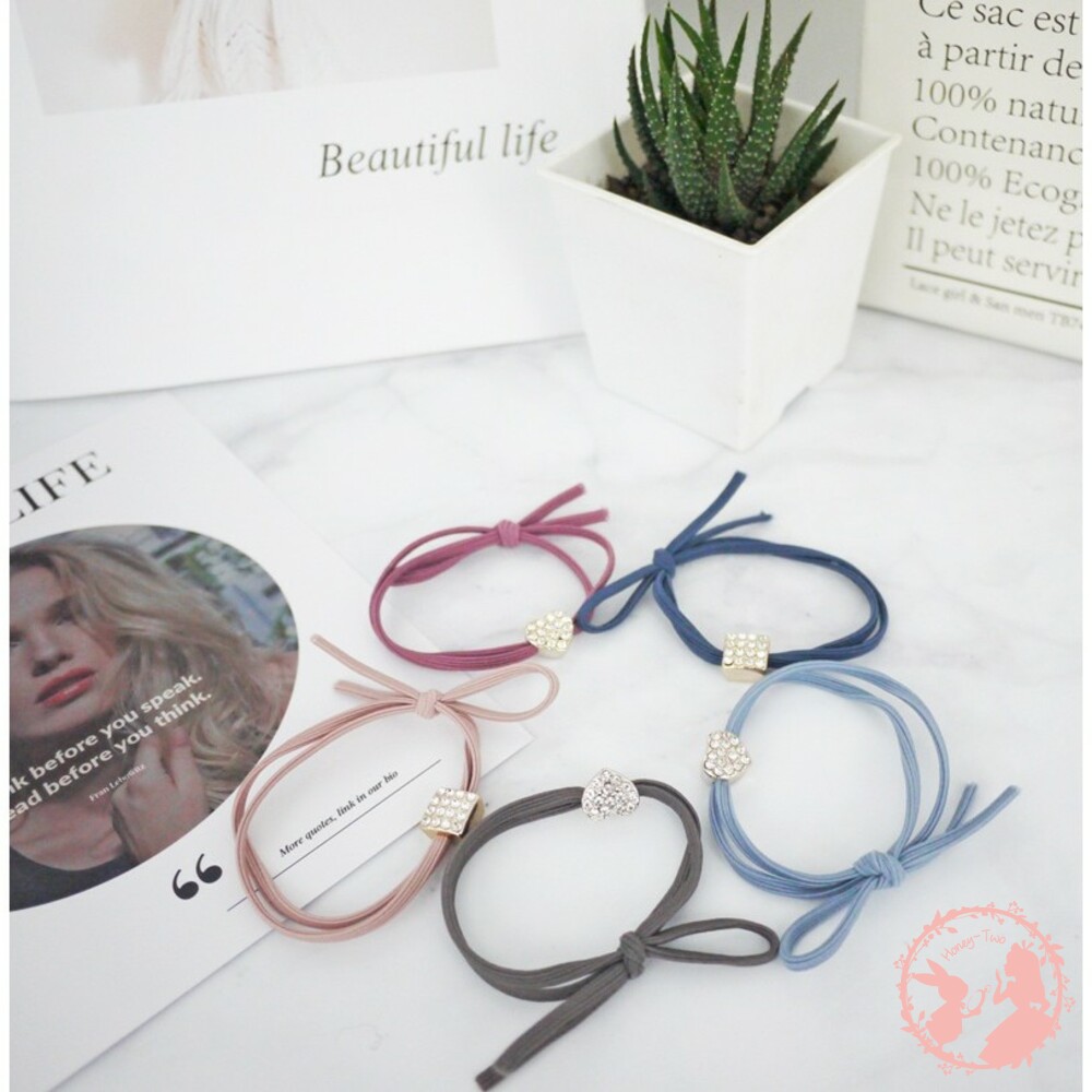 韓款簡約時尚混色彈力髮圈/單入/髮飾髮繩髮束可愛髮飾綁頭髮韓版髮飾髮圈橡皮圈髮圈韓式髮圈