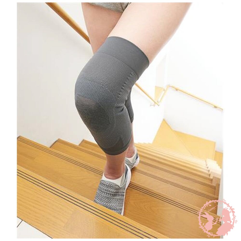 日本製 Cogit 備長炭 遠紅外線 保溫護套 膝蓋防寒護套 膝蓋專用2足入-圖片-2