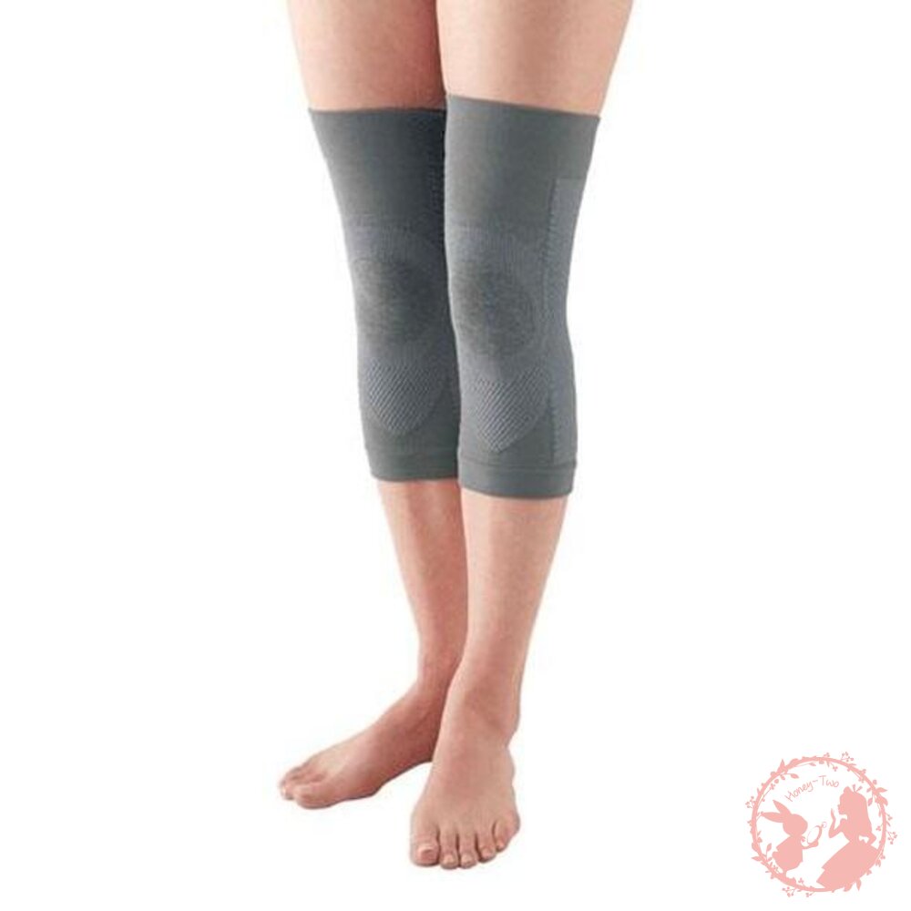 日本製 Cogit 備長炭 遠紅外線 保溫護套 膝蓋防寒護套 膝蓋專用2足入-圖片-5