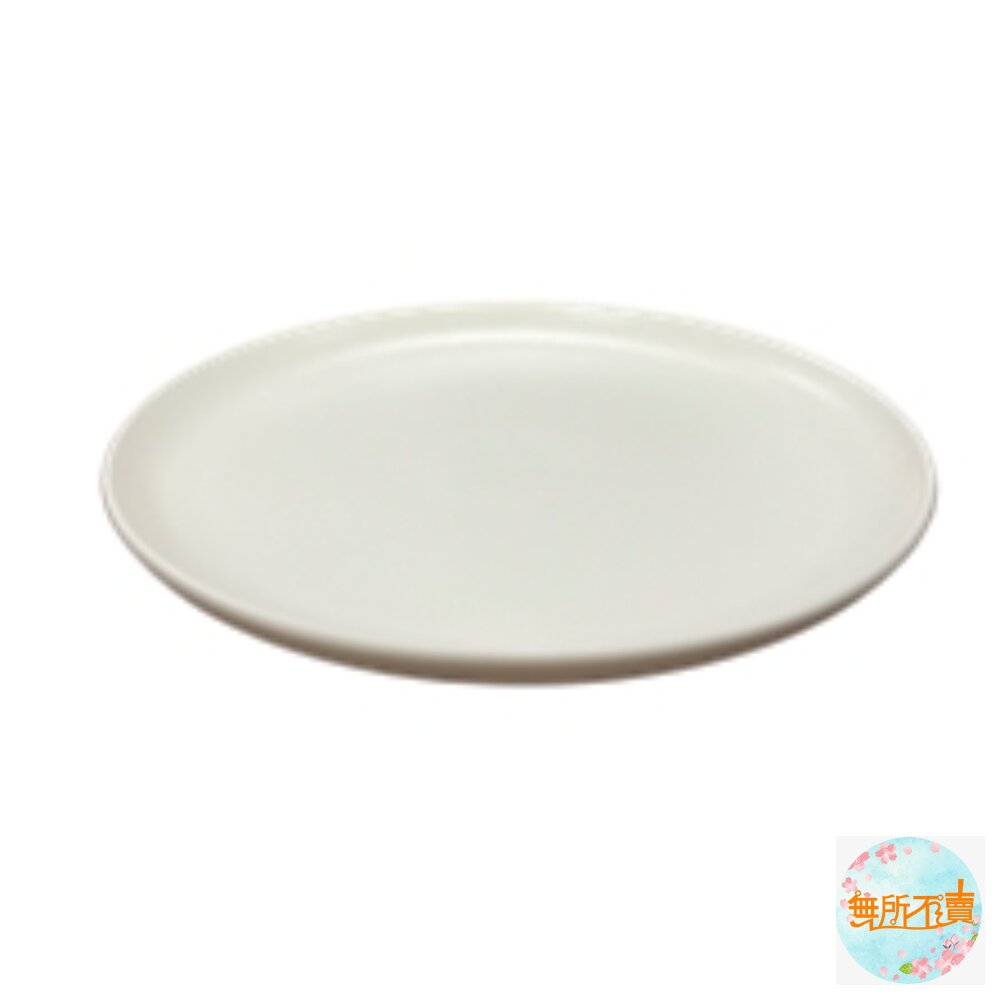 LivingTree餐盤21cm(白)24ADJ27-21WHT(灰)24ADJ27-21GRY