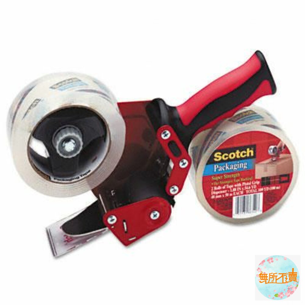 3850L-2ST-3M 手持式包裝膠帶切台 附2捲厚膠帶