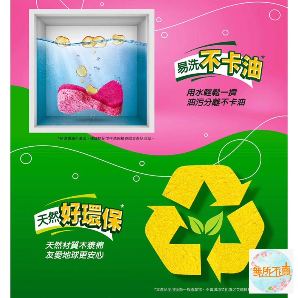 3M 百利 多用途細緻海綿菜瓜布2入裝-圖片-3