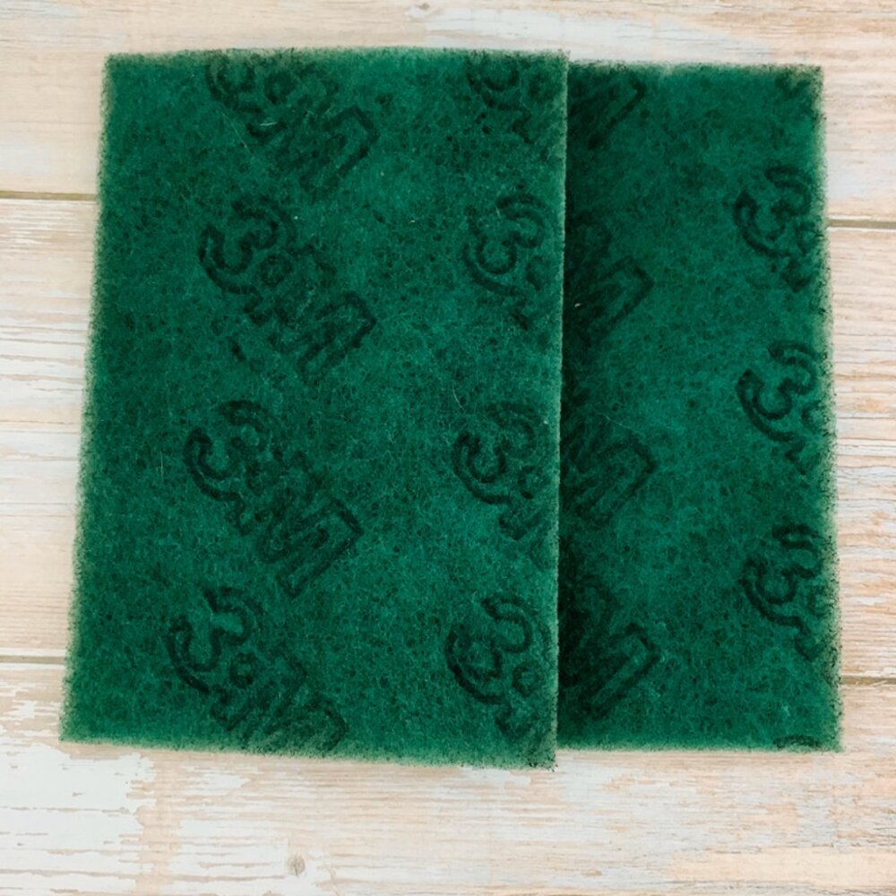 3M_0210224-3M 爐具專用菜瓜布綠色/小黑焦炭用薄型軟質鋼絨菜瓜布/紫色黑色(裸裝)