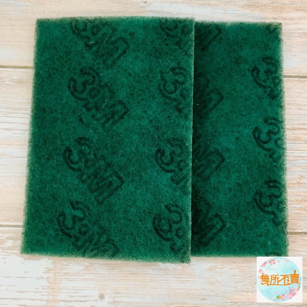 3M_0210_96X-《裸裝特惠賣場》3M 百利抗菌爐具專用強效菜瓜布：小綠、大綠、特厚小綠(單片裸裝試用區)