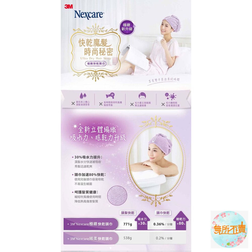 3M SPA極緻快乾頭巾-圖片-2