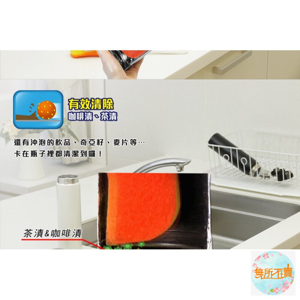 《裸裝特惠賣場》3M 不鏽鋼瓶刷補充包-圖片-7