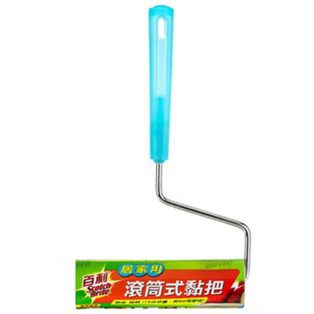 3M_4710367294306--X-《裸裝特惠賣場》3M百利滾筒式黏把居家用16CM 裸出+贈替換1捲(贈品送完為止)毛屑 灰塵 毛髮清潔