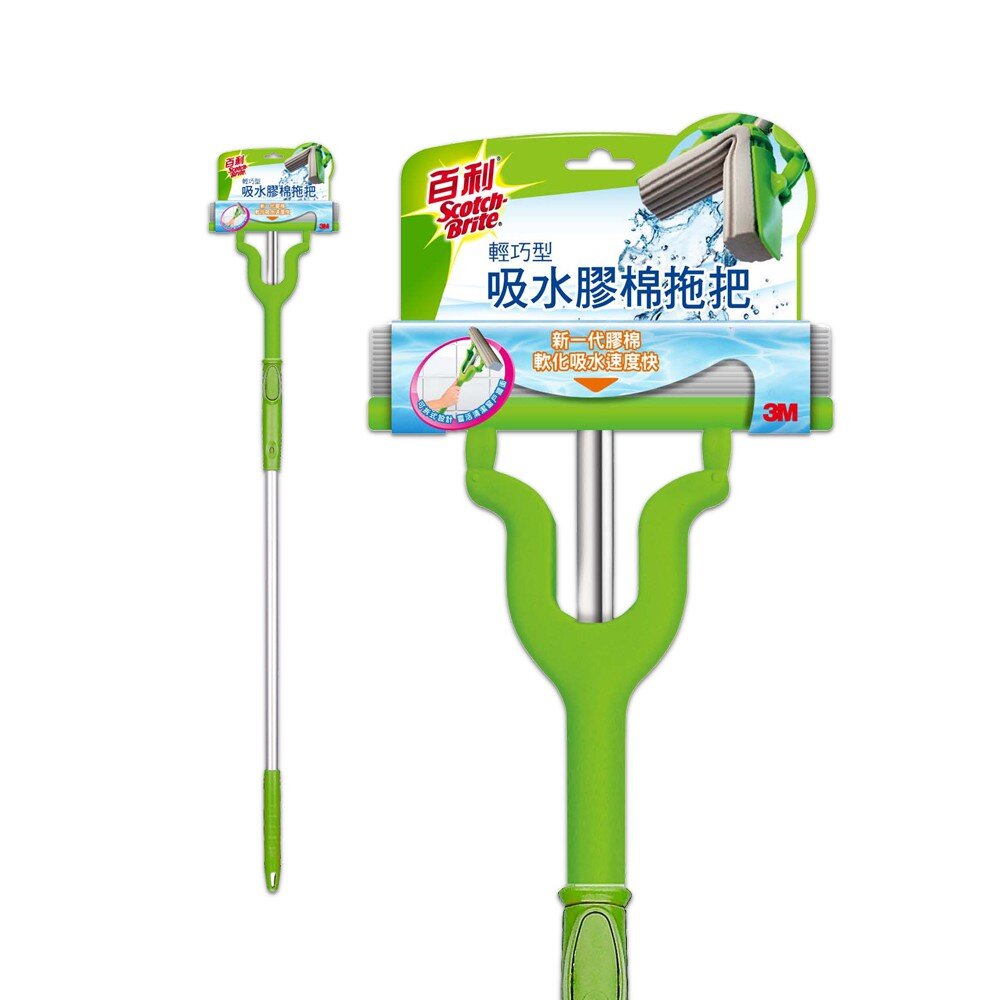 3M_4710367362739-3M 百利輕巧型：吸水膠棉拖把及補充包