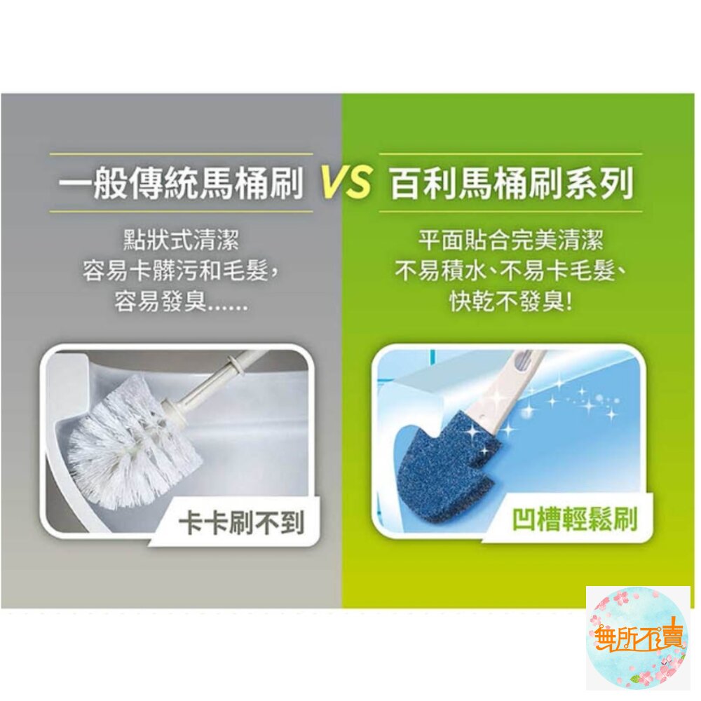 3M百利 替換式馬桶刷-無清潔劑款:附底座/無底座/補充包5入/附底座(福利品)-圖片-5