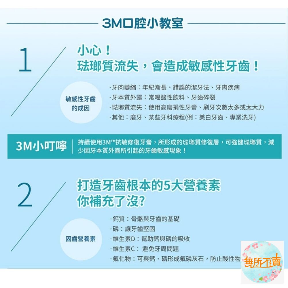 《過期品特惠賣場免運》3M 抗敏修復牙膏 買1送2!一共3支!-圖片-7