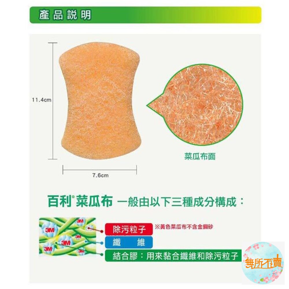 3M 爐具鍋具 / 餐具專用海綿菜瓜布3片裝-圖片-9