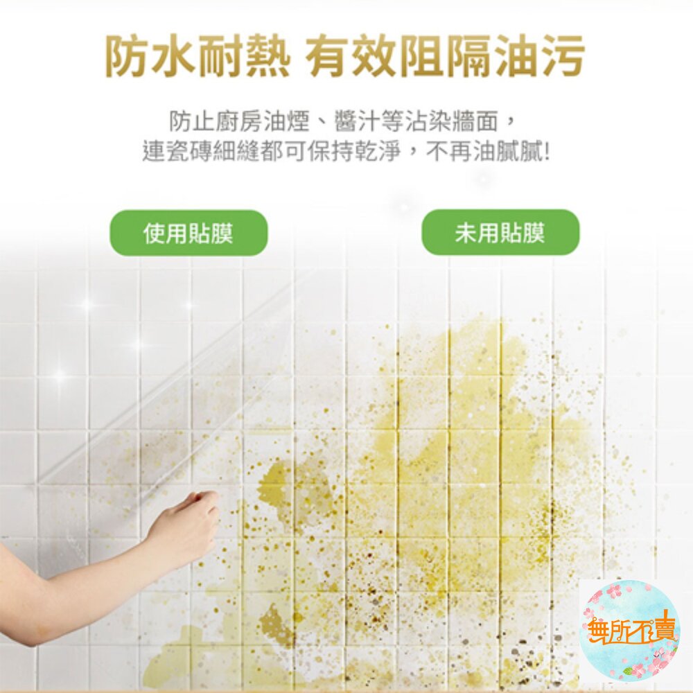 3M 百利廚房防油污貼膜2入 防油貼膜 只能宅配!!福利品裸裝出貨,介意勿下單-圖片-1