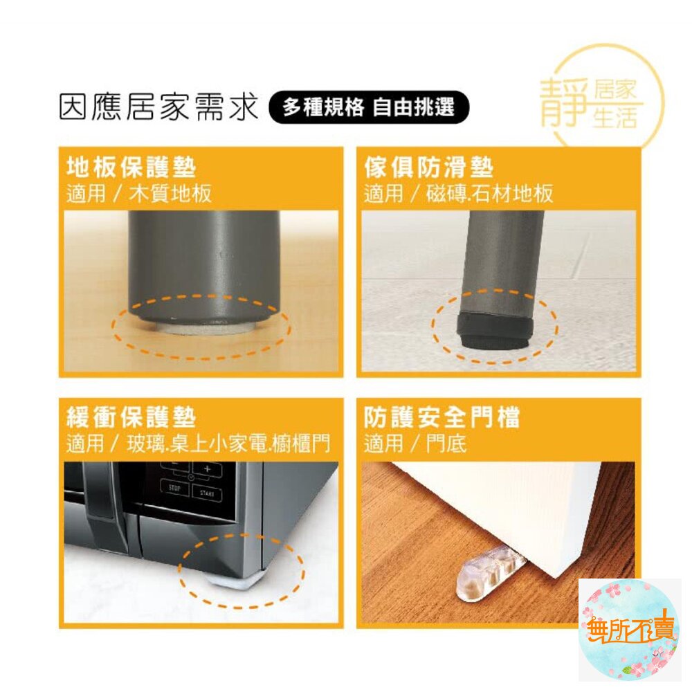《裸裝特惠賣場》3M 地板保護墊 緩衝墊-圖片-8
