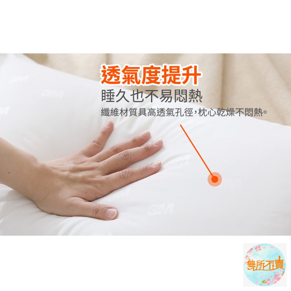 <<出清品特惠賣場>>3M抑菌除臭防蹣纖維枕【加高型】-圖片-6
